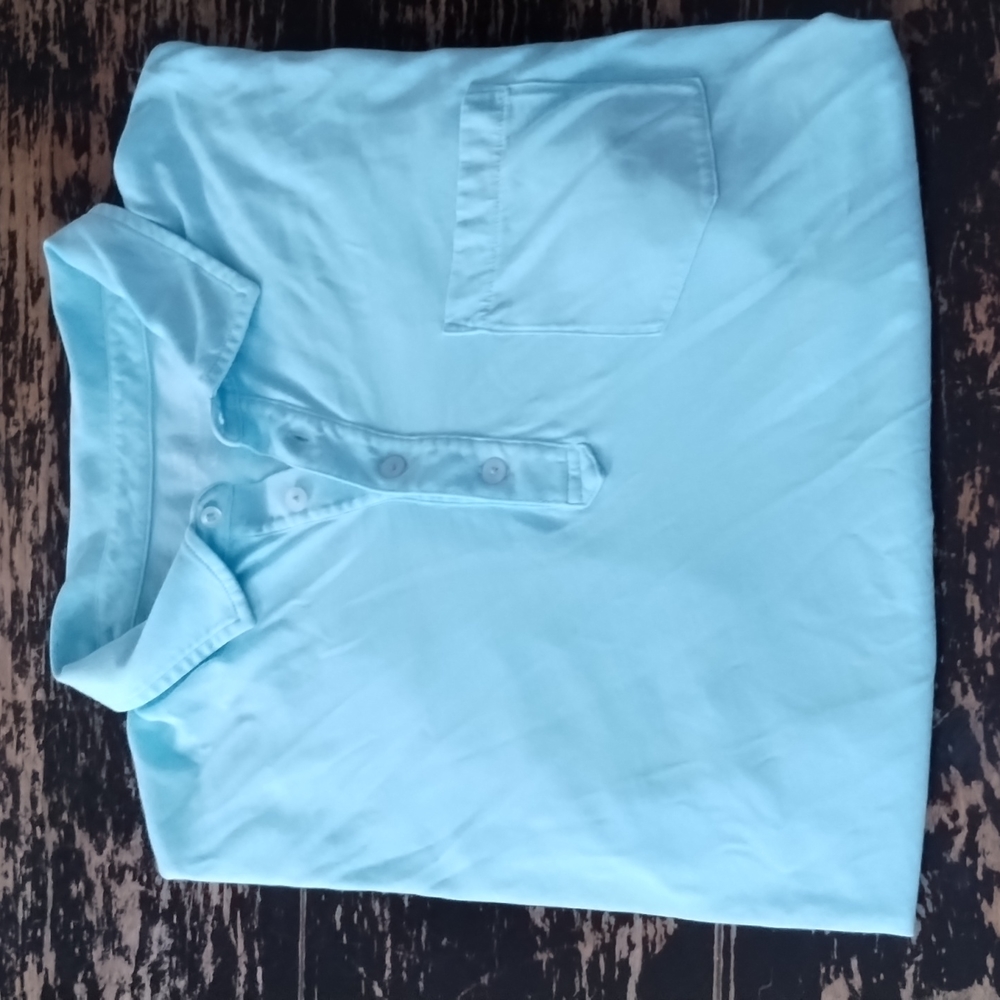 Vineyard Vines Light Blue Preppy Collared Shirt XL